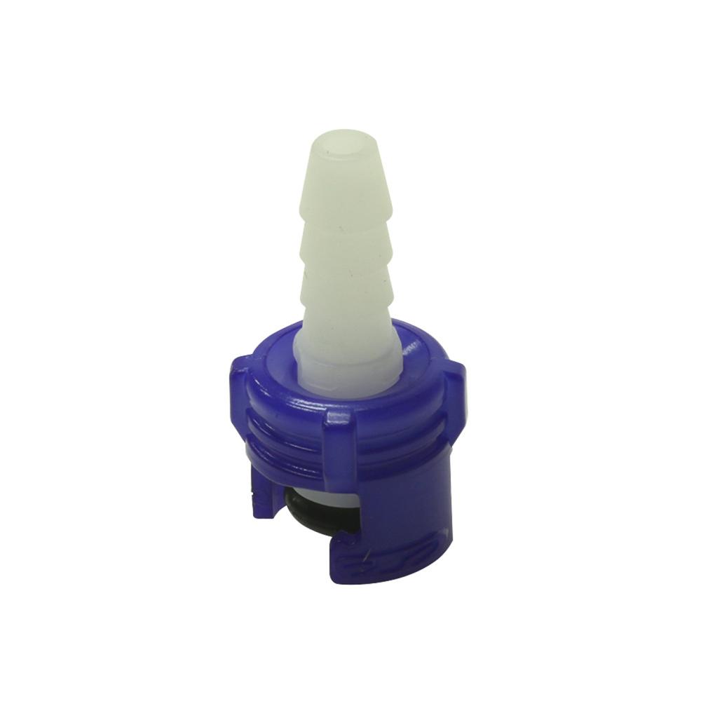 acoplamiento lineal azul para aislador de bcg de 4mm con espiga para manguera acoplamiento lineal azul para aislador de bcg de 4mm con espiga para manguera