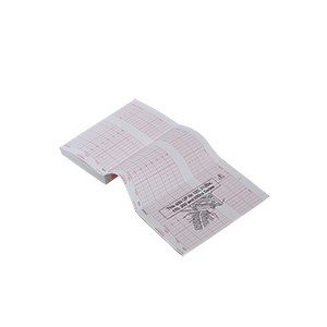 Papel gráfico fetal GE, escala 50-210 BPM, 40 unidades por caja Papel gráfico fetal GE, escala 50-210 BPM, 40 unidades por caja