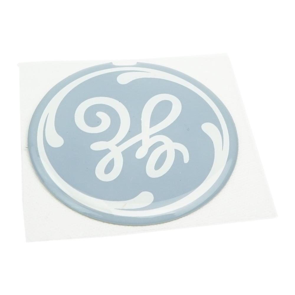 Encapsulated ge logo - diameter 40 background color - gems steel blue Encapsulated ge logo - diameter 40 background color - gems steel blue