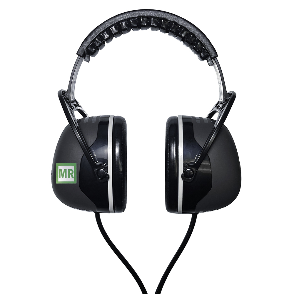 Auriculares de audio para colocar sobre la para resonancia magnética Auriculares de audio para colocar sobre la para resonancia magnética